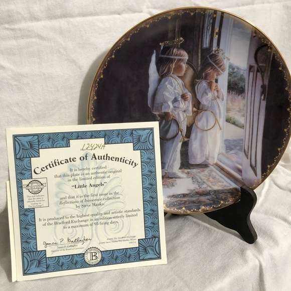 The Bradford exchange “little angels” decor plate - Picture 1 of 4